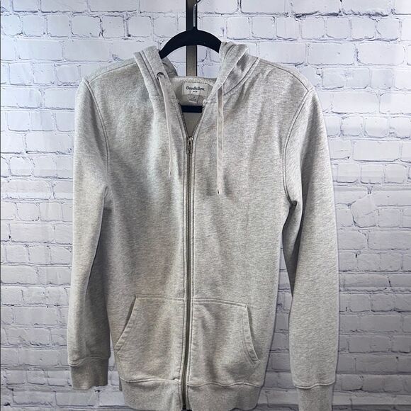 🩶 Goodfellow & Co Full-Zip Hoodie - Gray - Size Small - Picture 1 of 3